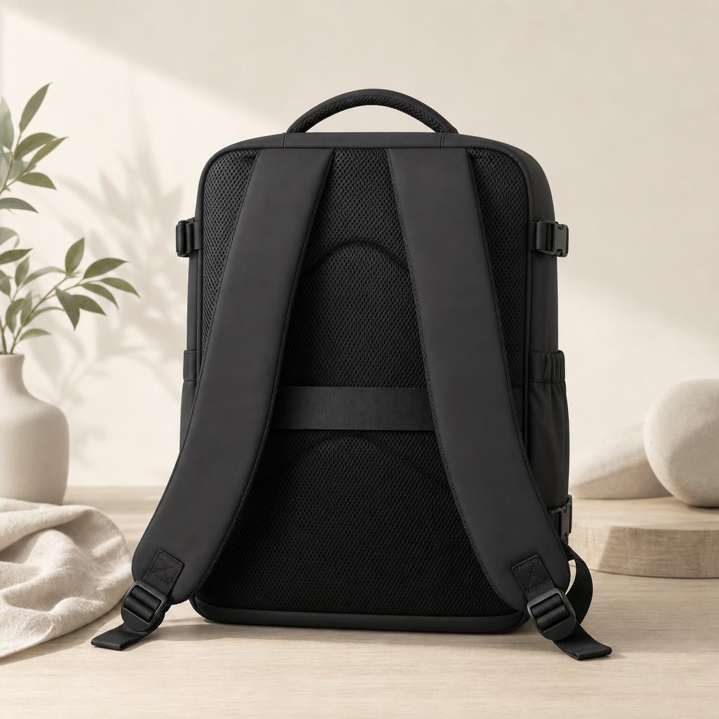 Espalda acolchada y correas de la mochila Nalvani VacPack 40